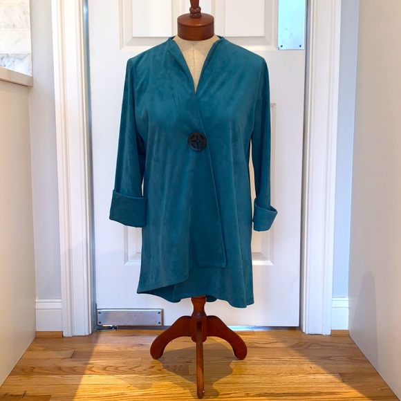 Joseph Ribkoff Jackets & Blazers - Joseph Ribkoff Faux Suede Jacket Womens Size 4